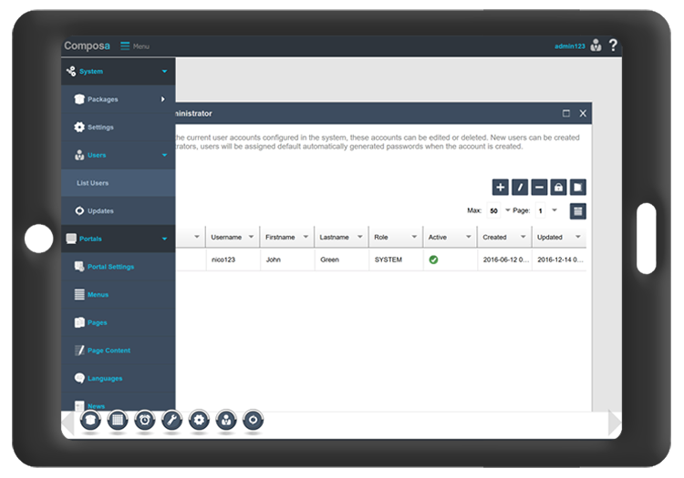 application for mobile and tablet devices