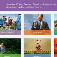 Literature learning object collections example