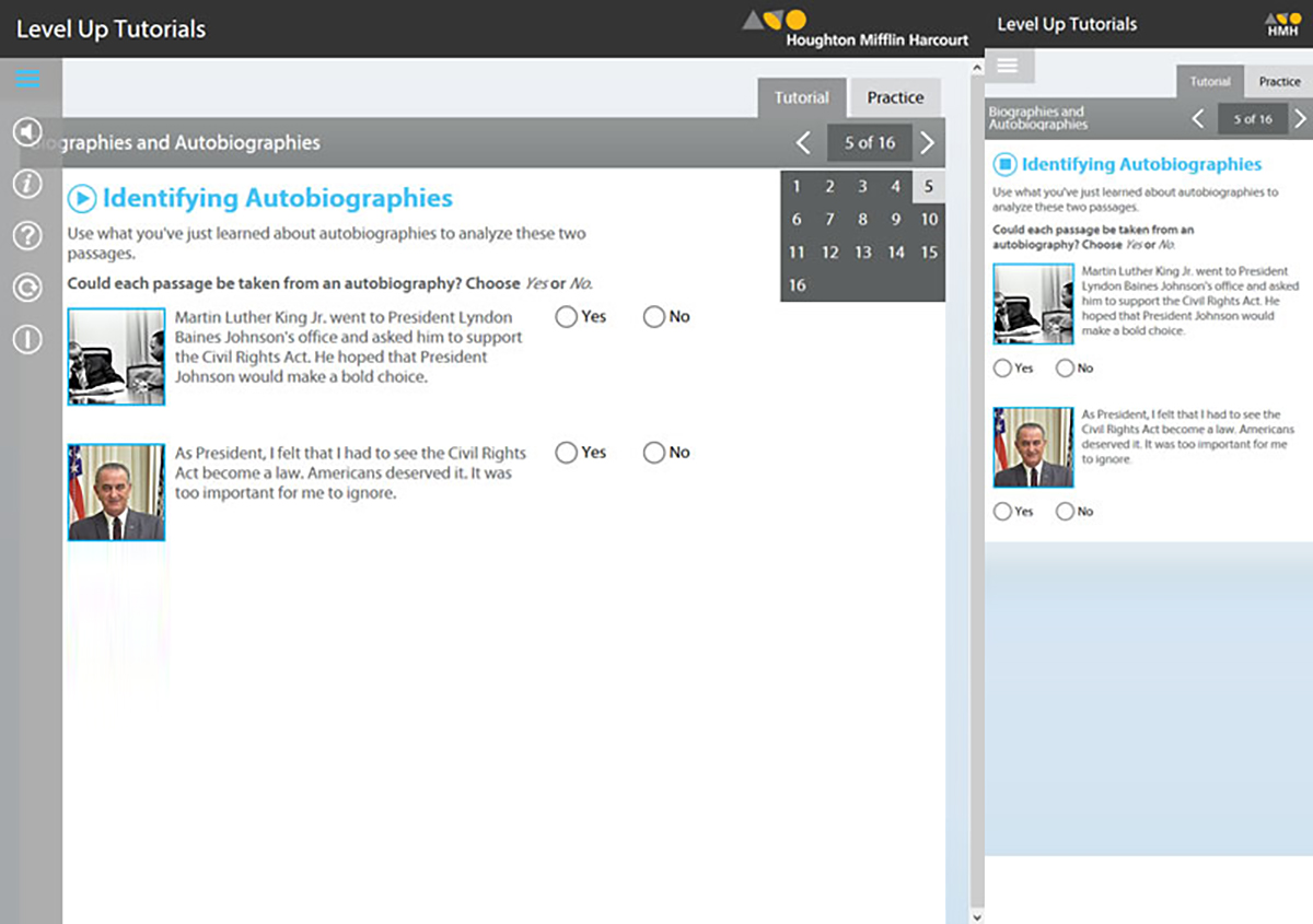Geography A Level elearning application development Object