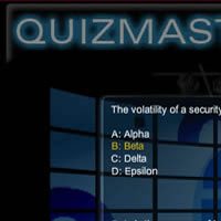 Quiz multiple choice game using instructional design for Copperfield Communications